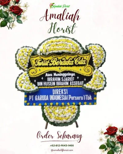 Papan Bunga Duka di Buahan Kaja